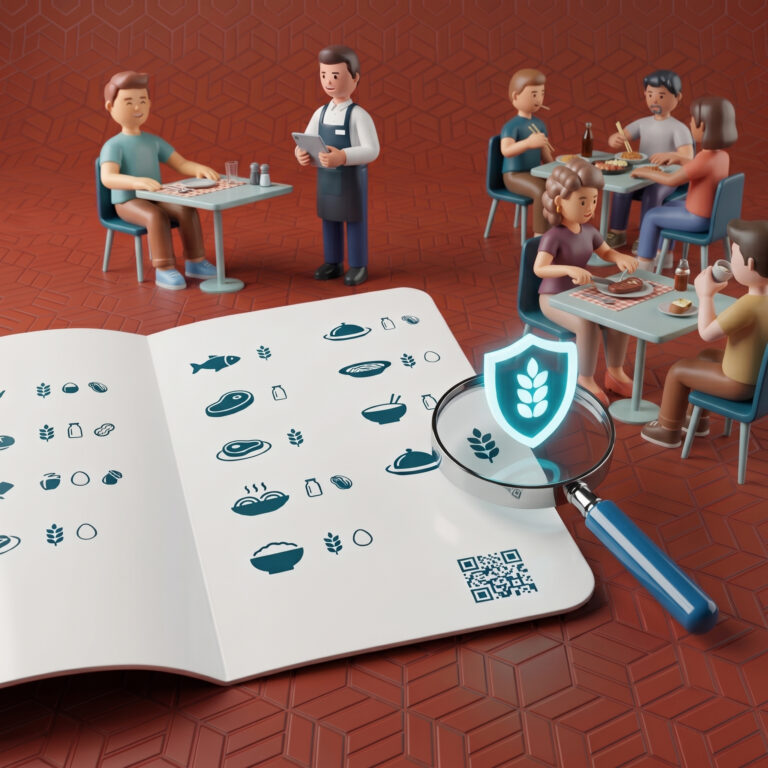 Allergeni: come essere in regola senza rovinare la grafica del menu