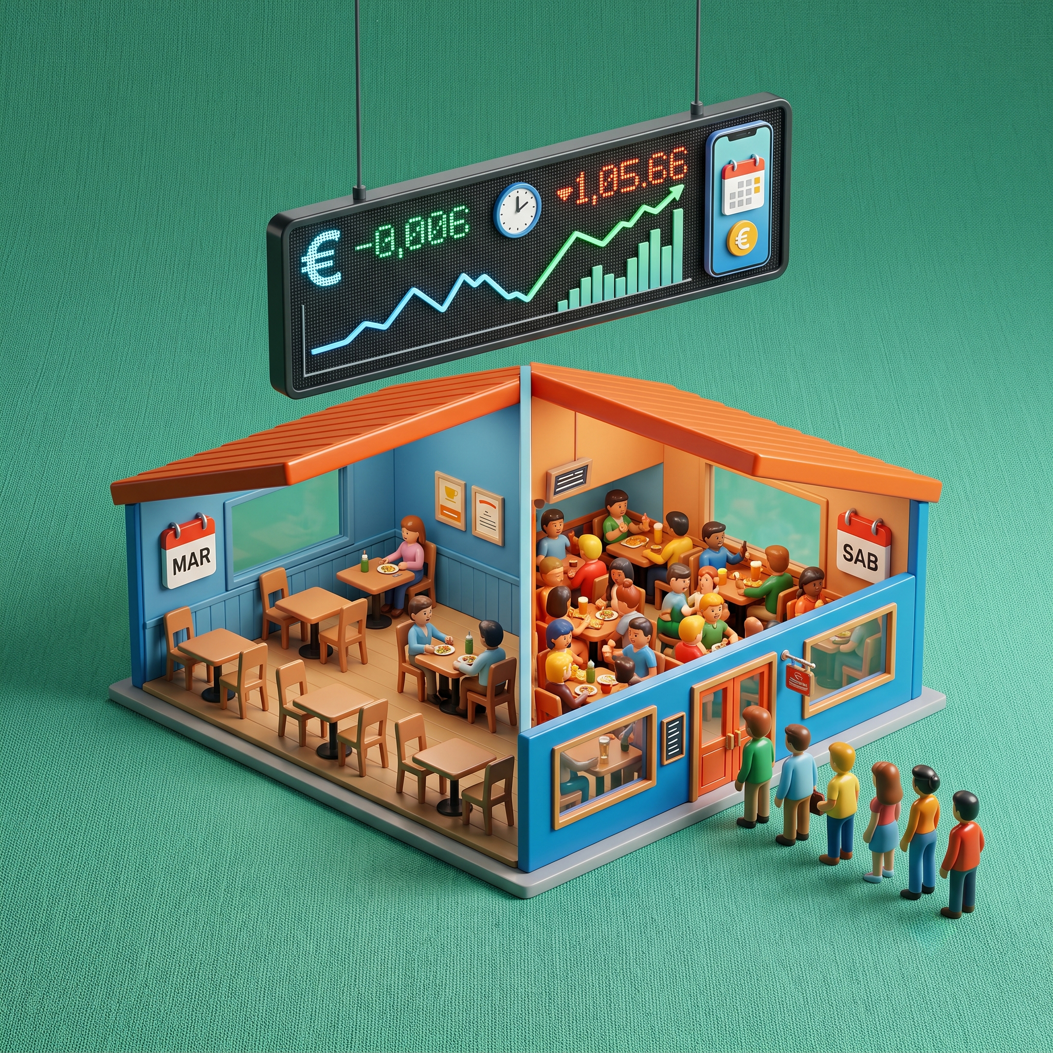 Dynamic pricing al ristorante: prezzi dinamici del menu in base alla domanda